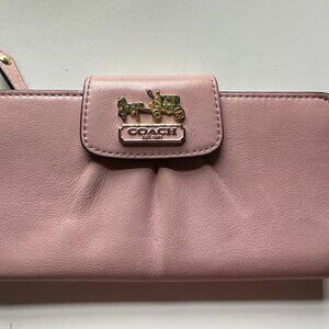 Vintage Pink Coach Wallet